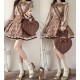 Morning Glory Violin Embroidered Heart Shaped Bag(Limited Stock/5 Colours/Full Payment Without Shipping)